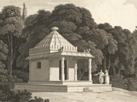 Hindoo Temple, Melchet Park, Wiltshire c.1800 (Image © British Library)